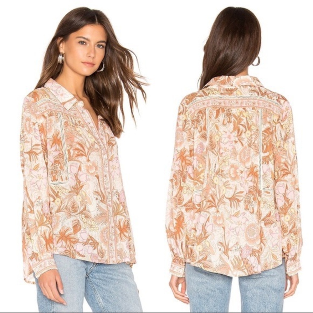 NWT Spell and the Gypsy Jungle Blouse